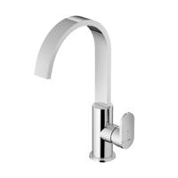 Wastafelmengkraan Hotbath Friendo 1-hendel Cascade Uitloop 29 cm Chroom - thumbnail