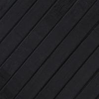 VidaXL Vloerkleed rechthoekig 70x500 cm bamboe zwart - thumbnail