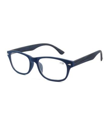 Spectrum leesbril blauw/zwart vierkant 1.00
