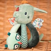 Joe rammelaar met handvatten - LILLIPUTIENS groen - thumbnail