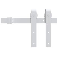 schuifdeur met beslag 73,5x211 cm massief grenenhout - thumbnail