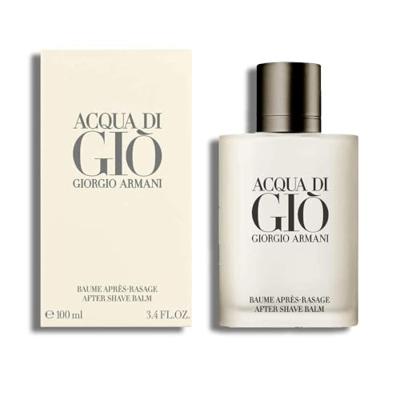 Armani Acqua Di Gio Pour Homme After Shave Balm 100 ml Vloeibare aftershave Eau de Toilette Heren Armani Acqua Di Gio Pour Homme After Shave Balm 100 ml Vloeibare aftershave Eau de Toilette Heren