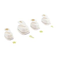 Vaessen Creative • figuurpons set bloem en blad 4st. - thumbnail