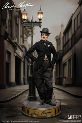 Charlie Chaplin Statue 1/4 Deluxe Version 50 cm Charlie Chaplin Statue 1/4 Deluxe Version 50 cm