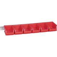 Allit 457060 Zichtbak (l x b x h) 615 x 165 x 75 mm Rood 1 stuk(s) - thumbnail
