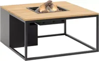 Cosi Fires vuurtafel cosiloft 100 lounge table anthracite/teak - thumbnail