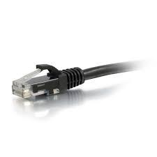 C2G/ Cables To Go 27153 Cat6-kabel - Snagless niet-afgeschermde netwerkkabel netwerk, zwart (10 voet, 3,04 meter)