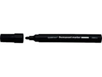 Quantore permanent marker 1-1,5mm rond zwart - thumbnail