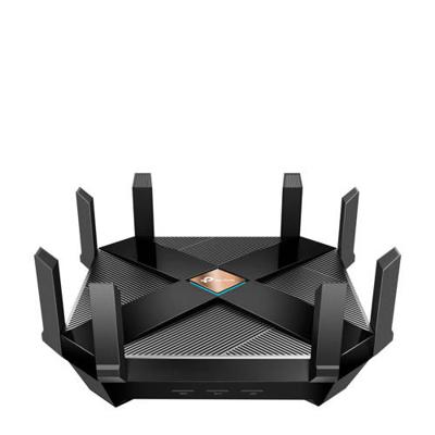 TP-Link Archer AX6000 draadloze router Gigabit Ethernet Dual-band (2.4 GHz / 5 GHz) 4G Zwart