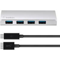 Belkin F4U088Vf 4-Poorts Usb 3.0-Hub + Usb-C-Kabel, Type-C - thumbnail