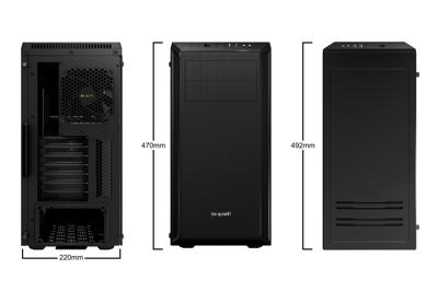 Be quiet! Pure Base 600 Window Zwart