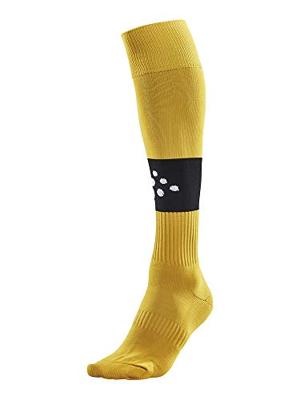 Craft 1905581 Squad Contrast Sock - Yellow/Black - 28/30 Craft 1905581 Squad Contrast Sock - Yellow/Black - 28/30