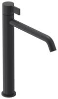Wastafelkraan IVY Pact Model L Coldstart Mat Zwart PED - thumbnail