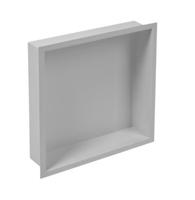 Plieger Inbox inbouwnis met flens 30x30x7.5cm waterproof RVS 4330049 - thumbnail