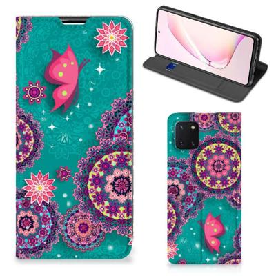 Samsung Galaxy Note 10 Lite | Bookcase | Cirkels en Vlinders