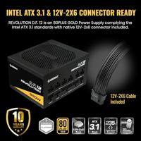 Enermax Revolution D.F.12 power supply unit 850W Zwart - thumbnail