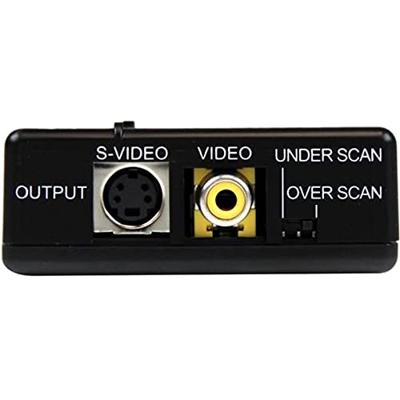 .com Hoge Resolutie VGA naar Composiet of S-Video Converter - Videoconverter - VGA - composite video, S-video - zwart .com Hoge Resolutie VGA naar Composiet of S-Video Converter - Videoconverter - VGA - composite video, S-video - zwart