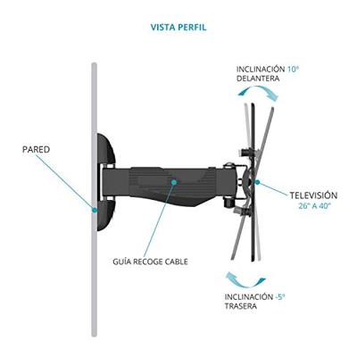 TV houder TM Electron 26"-40" 25 kg