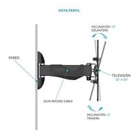 TV houder TM Electron 26"-40" 25 kg - thumbnail