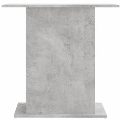 Aquariumstandaard 75x36x72,5 cm bewerkt hout betongrijs - thumbnail