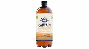 The GUTsy Captain Kombucha Ginger Lemon