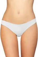 String dames 3490 microfiber - Gladde string - onzichtbaar - Invisible - badstof kruisje - zwart, wit, rood, huidskleur - thumbnail