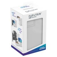 Ultimate Guard Flip´n´Tray  Deck Case 80+ Standard Size XenoSkin White - thumbnail