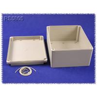 Hammond Electronics RS5805 Universele behuizing 250 x 200 x 130 ABS Grijs 1 stuk(s) - thumbnail
