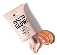 NYX Professional Makeup Born To Glow Liquid Illuminator highlighter - Gleam LI02 - thumbnail