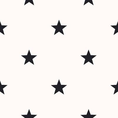 Noordwand behang friends & coffee little stars zwart en wit