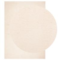 Vloerkleed HUARTE laagpolig zacht wasbaar 120x170 cm beige - thumbnail