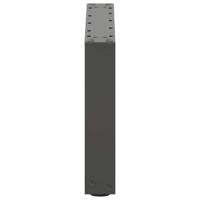 Salontafelpoten 2 st U-vormig 50x(30-31) cm staal antraciet - thumbnail