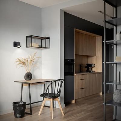 Brilliant OpbouwspotMarty zwart - G99201/76