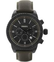 Horlogeband Fossil BQ1647 Leder Groen 22mm - thumbnail