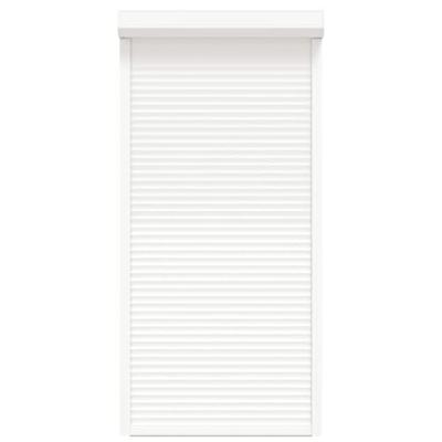 Rolluik 100x210 cm aluminium wit