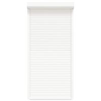 Rolluik 100x210 cm aluminium wit - thumbnail