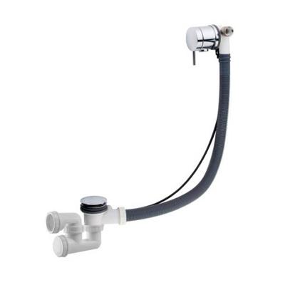 Luxe Badplug-Overloop Combinatie Met Badvulfunctie Chroom Aqua Splash Luxe Badplug-Overloop Combinatie Met Badvulfunctie Chroom Aqua Splash