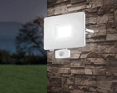 Eglo LedspotFaedo 3 - 50w met bewegingssensor wit - 33159