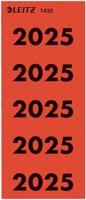 Rugetiket leitz 2025 rood 100 stuks - thumbnail