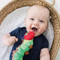 Bambolino Toys Rupsje nooitgenoeg pluchen knuffel, 26cm - thumbnail