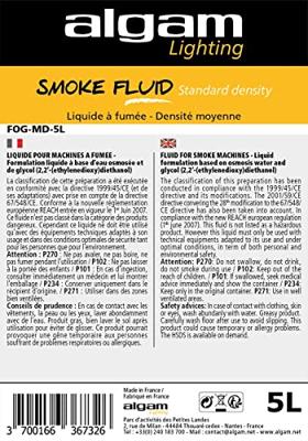 Algam Lighting FOG-MD medium rookvloeistof 5L