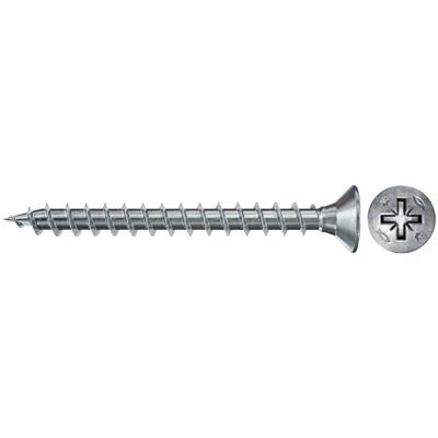 Fischer 670032 Power-Fast II CZF Spaanplaatschroef 3 mm 25 mm Kruiskop Pozidriv Staal Galvanisch verzinkt 100 stuk(s)