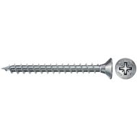 Fischer 670032 Power-Fast II CZF Spaanplaatschroef 3 mm 25 mm Kruiskop Pozidriv Staal Galvanisch verzinkt 100 stuk(s) - thumbnail