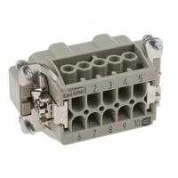 HARTING 09330102601 Pin-inzetstuk Han® E 10 + PE Schroeven 1 stuk(s) Piece - thumbnail