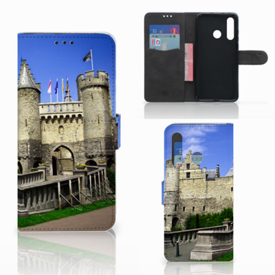 Huawei Nova 4 Flip Cover Kasteel Huawei Nova 4 Flip Cover Kasteel