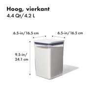 OXO Good Grips voorraadbus POP 2.0 - vierkant - 4,2 liter - thumbnail