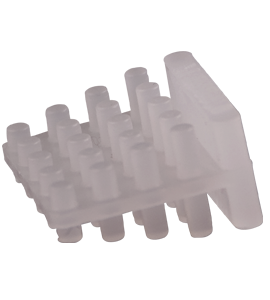 Mepac keg transparant voor het vastzetten van buizen in sleuven