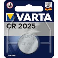 Varta CR2025 Lithium 3 V Non-rechargeable Battery - non-rechargeable batteries (Lithium, Button/coin, 3 V, CR2025, Silver, 20 mm) - thumbnail