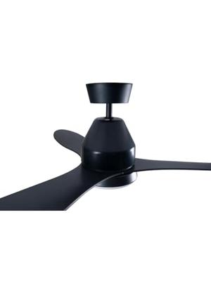 Lucci AIR Whitehaven LED Plafondventilator 35 W (Ø x h) 142 cm x 300 mm Zwart Met afstandsbediening, Met lamparmatuur Lucci AIR Whitehaven LED Plafondventilator 35 W (Ø x h) 142 cm x 300 mm Zwart Met afstandsbediening, Met lamparmatuur