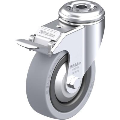 Blickle LKRA-VPA 101K-FI-FA Zwenkwiel met rem Wieldiameter: 100 mm Draagvermogen (max.): 110 kg 1 stuk(s) Blickle LKRA-VPA 101K-FI-FA Zwenkwiel met rem Wieldiameter: 100 mm Draagvermogen (max.): 110 kg 1 stuk(s)